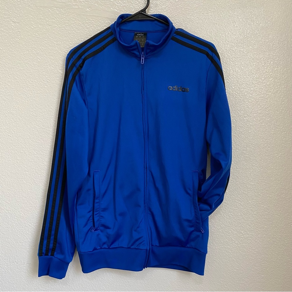 Blue Adidas Track Jacket
